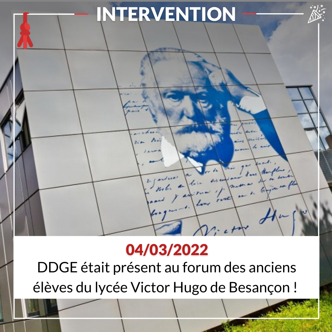 You are currently viewing Intervention Lycée Victor Hugo 04/03/2022